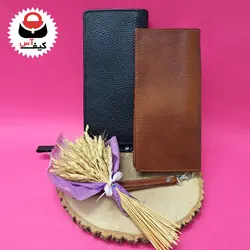 کیف دسته چک و مدارک چرم اعلای گاوی فلوتر دور زیپ اسپورت شیک با قیمت فوق العاده