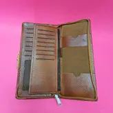 کیف دسته چک و مدارک چرم اعلای گاوی فلوتر دور زیپ اسپورت شیک با قیمت فوق العاده