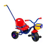 سه چرخه میکی دسته هدایت دار با کمربند ایمنی