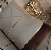 رو بالشتی مخمل و چرم و لمسه دوزی