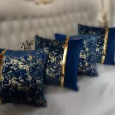 کوسن مبل مخمل طلاکوب بسیار شیک برند کوسن آذین