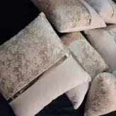 کوسن طلاکوب یا چرم نقره ای