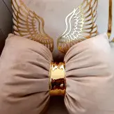 کوسن پاپیون مخمل ساده