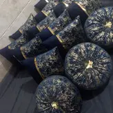 کوسن گرد طلاکوب