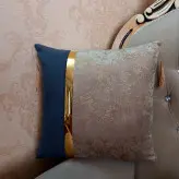 کوسن ترکیبی مخمل طلاکوب