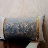 کوسن ترکیبی مخمل طلاکوب