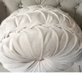کوسن مخمل گرد گریت