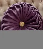 کوسن مخمل گرد گریت