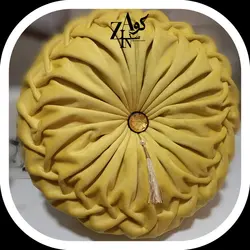 کوسن مخمل گرد گریت