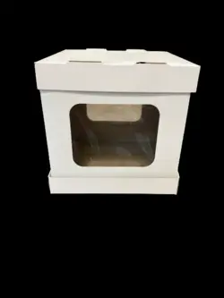 جعبه کیک طلقی سایز۲۴ ارتفاع 24