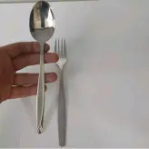قاشق و چنگال استیل اصل آهن ربا نگیر یونیک