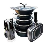 سرویس قابلمه ۱۹ پارچه چدن گرانیتی R.S.KA