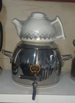 کتری قوری طرح ترک کف چدن