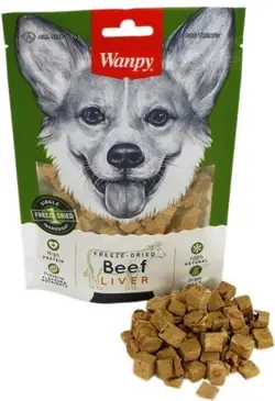 تشویقی سگ ونپی جگر فریز وزن 45 گرم