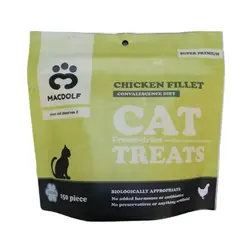 تشویقی خشک گربه مکدولف طعم فیله مرغ 150 عددی