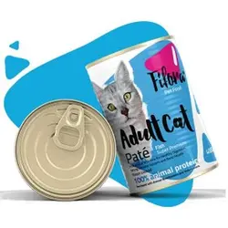 کنسرو گربه بالغ فیفورا با طعم ماهی وزن 400 گرم ( تحت لیسانس آلمان )