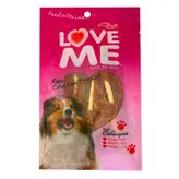 تشویقی سگ لاو می با طعم گوشت مرغ گریل و پوست خام وزن 60 گرم