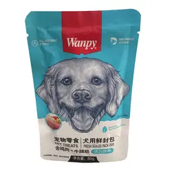 پوچ سگ ونپی طعم مرغ و گوشت گاو وزن 80 گرم