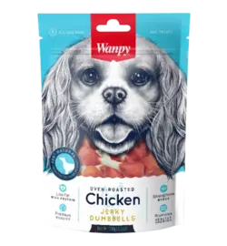 تشویقی سگ ونپی مدل دمبلی با طعم مرغ وزن 100 گرم
