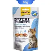 تشویقی ویتامینه بچه گربه جیم کت با طعم شیر و پنیر و ماست 60 گرم (مناسب سن 2 تا 12 ماه)