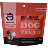 تشویقی خشک سگ مکدولف طعم دل وزن 35 گرم