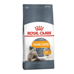 غذای خشک گربه رویال کنین مدل مراقبت پوست و مو وزن 1 کیلوگرم ( بسته بندی در زیپ کیپ پت شاپ لئو )