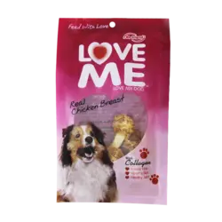 تشویقی سگ لاومی مدل دمبلی با طعم مرغ وزن 60 گرم