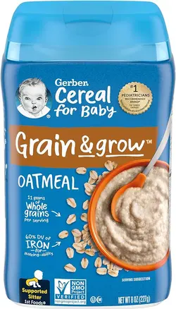 سرلاک اتمیل جو دوسر بدون شیر گربر 454 گرم