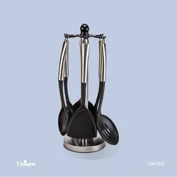 سرویس کفگیر ملاقه 7 پارچه یونیک کد 1155