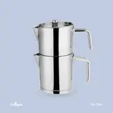 کتری قوری تمام استیل 2 لیتر کلاسیک یونیک کد 7264