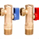 ست ۱۲ تکه شیرآلات طلایی قاجاری بامبو (ست کامل)