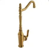 ست ۴ تکه شیرآلات طلایی مات مدل بامبو/ارسال رایگان