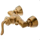 ست ۴ تکه شیرآلات طلایی مات مدل بامبو/ارسال رایگان