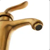 ست ۴ تکه شیرآلات طلایی مات مدل بامبو/ارسال رایگان