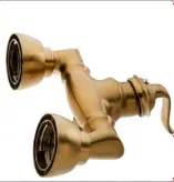 ست ۴ تکه شیرآلات طلایی مات مدل بامبو/ارسال رایگان