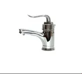 ست ۶ تکه شیرآلات بامبو قاجاری با شیر ظرفشویی دومنظوره فنری تصفیه دار و علم دوکاره استیل و شلنگ توالت با ارسال رایگان