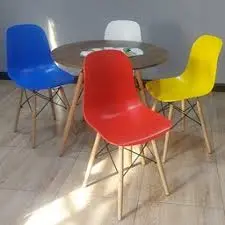 ست میز و صندلی ناهارخوری فایبر گلاس 4نفره