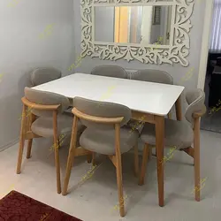 میز و صندلی ناهارخوری مدل مینیمال جدیدترین مدل در بازار.خرید مستقیم از تولید کننده امکان بازدید حضوری
