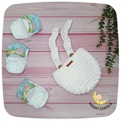 آویز تریکویی تخت نوزاد