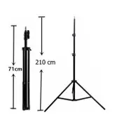 سه پایه دوربین مدل RING_PLUS