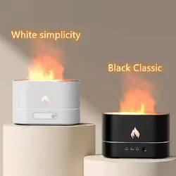 بخور سرد و خوشبو کننده Flame diffuser مدل شعله آتشین رنگ سفید