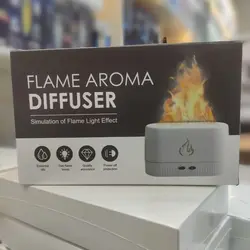 بخور سرد و خوشبو کننده Flame diffuser مدل شعله آتشین رنگ سفید