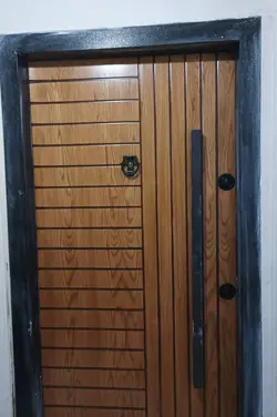 درب ضدسرقت طرح ترمو روکش راش