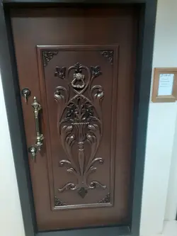 درب ضد سرقت تک قاب گل