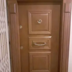 درب ضد سرقت مدل سه قاب برجسته راش