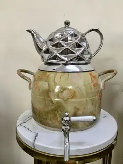 کتری قوری ۵ لیتر طرح سنگ ضخامت یک میل