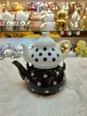 کتری قوری لعابی لوله ای توپی