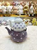 کتری قوری لعابی لوله ای توپی
