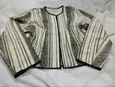 🍁کت کوتاه لبه ها دوخت با نوار ساتن