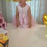 ست گردنبند و دستبند دخترانه صورتی بچه گانه اکسسوری فانتزی